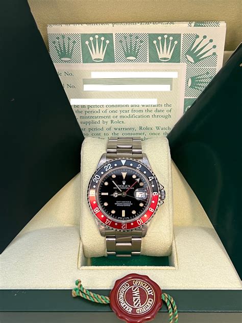 rolex coca cola price|rolex gmt 16710 coke value.